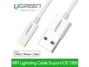 Ugreen MFi certified 8 pin cable lightning to usb cable data sync charger cable for iPhone 6 6s 5s iPad 4 mini 2 3 Air 2 iOS 8 9