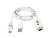 2.5m Micro USB to MHL HDMI Cable Mobile Phone Cable Adapter For Samgsung Galaxy S5 For Sony For Xiaomi Android Smartphone