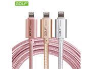 Golf USB Cable 1m 3m 8 pin Wire For Iphone 5 5c 5s 6 6 plus 6s Sync Charging Data Transfer Golf Brand iPhone USB Cable