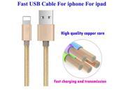 8Pin High Speed USB Data Sync Charging Cable For iPhone 5 5S 5C 6 6S Plus For iPad Micro Usb Cable Fast Charging Wire
