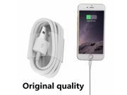 2pcs lot original qualityl 8pin USB Charger Data Sync Adapter Cable cord wire For iPhone 5 5s 6 6s Plus perfect for ios 9 9.1