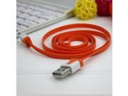Micro USB Cable 2m 2m Noolde Flat Fabric Braided Sync Data Charge Cable For Samsung HTC Lenovo Huawei Xiaomi LG