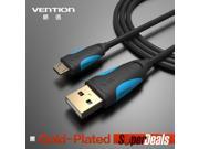 Micro USB Cable 2m Mobile Phone Charging Cable 2.0 Data sync Charger Cable for HTC Sony LG Android phone