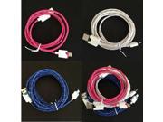 2m lace Nylon Braided Micro USB Cable Charger cable For Samsung Galaxy s3 4 5 for nokia lg htc xiaomi moto