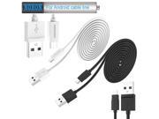 NOHON 150CM Micro USB Cable V8 5P Mobile Phone Charging Cable 2.0 Data sync Charger Cable for Samsung Xiaomi Android Phones