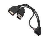 Brand Micro USB Male To USB Female Host OTG Cable USB Power Cable Y Splitter 3 In 1