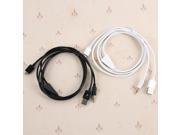 3.5mm V8 Car AUX Audio Micro USB Cable For Samsung Galaxy S2 S3 I9300 I9100