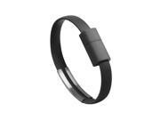 Top Quality Fashion Wristband Style Micro USB Cable Charger Charging Data Sync Line For Android Cell Phone DEC16