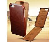 Luxury Flip PU Leather Case For iPhone 5 5S SE Apple Brand Vintage Cover 5 S iPhone5 5Case i Phone Coque Fundas Black