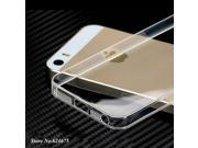 5 s 0.3mm Soft Silicon Case for iPhone 5 5s 5g apple Logo Clear Transparent Skin Silicone Cover Ultra Thin Mobile Phone Bag Case