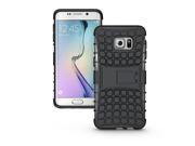 HH Armor Heavy Duty Hard Cover Case For Samsung S7 G930 G9300 5.1 Phone case Tire Style Tough Hybrid Kick Stand Case black