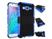 Tire Grain Silicone Heavy Duty Impact Armor Shockproof Hard Case Back Cover For Samsung Galaxy J5 J500 J500F phone Case blue