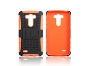 2 in 1 TPU Silicon Cover Tire Grain Antiskid Shockproof Hoslter Mobile Phone Case For LG G3 Optimus D855 D850 D857 F400 F400k orange