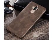 2016 X Level PU leather For Phone Case Huawei Mate 9 Back Cover For Huawei Mate 9 Case dark coffee