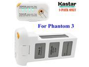 Kastar Intelligent Flight Battery Phantom 3 1 Pack High Capacity 4 500 mAh 15.2 V 4 cells in serial 4S 24 Minute Flying Time For the Phantom 3 Professio