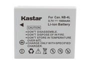 Kastar Battery 1 Pack for Canon NB 4L CB 2LV and Canon PowerShot SD30 SD400 SD430 SD450 SD750 SD780 IS SD960 IS SD1100 IS SD1400 IS TX1 ELPH 310 HS