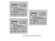 Kastar Battery 3 Pack for Canon NB 4L CB 2LV and Canon PowerShot SD30 SD400 SD430 SD450 SD750 SD780 IS SD960 IS SD1100 IS SD1400 IS TX1 ELPH 310 HS