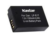 Kastar Battery 1 Pack for Canon LP E17 Battery LC E17 LC E17C Charger and Canon EOS M3 EOS Rebel T6i EOS Rebel T6s EOS 750D EOS 760D EOS 8000D Kiss X8i