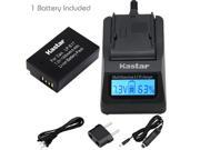 Kastar Ultra Fast Charger Kit and Battery 1 Pack for Canon LP E17 Battery LC E17 LC E17C Charger and Canon EOS M3 EOS Rebel T6i EOS Rebel T6s EOS 750D EO