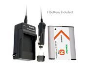 Kastar Battery 1 Pack and Charger Kit for NP BN1 BC CSN and Sony Cyber shot DSC TX200V DSC W310 DSC W350 DSC W360 DSC W380 DSC W390 DSC W510 DSC WX50 DSC WX7