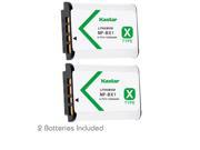 Kastar Battery 2 Pack for Sony NP BX1 and Sony Cyber shot DSC HX50V DSC HX300 DSC RX1 DSC RX100 DSC WX300 HDR AS10 HDR AS15 HDR AS30V HDR AS100V HDR C