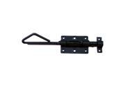 2 Wrought Iron Slide Bolt Black Rustproof Lock Renovators Supply