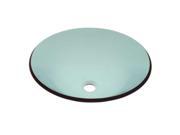 Glass Vessel Bathroom Sink Green Sweet Pea Hat Shape Renovators Supply
