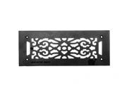 Heat Air Grille Cast Victorian 5.5 x 14 Overall Renovators Supply