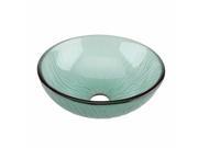 Frosted Green Tempered Glass Mini Vessel Bowl Sink Renovators Supply