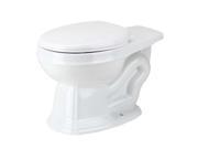 Round Toilet Bowl For High Tank Toilet White Renovators Supply