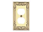 Victorian Switch Plate Outlet PVD Solid Brass Renovators Supply