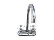 Kitchen Faucet Chrome Swiveling Centerset 2 Handles Renovators Supply