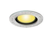 Spot Light Ring White Trim 8 ID x 12 OD Mini Medallion Renovators Supply