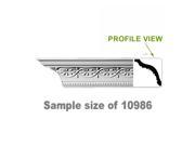 Cornice White Urethane Sample of 10986 23.5 Long Renovators Supply