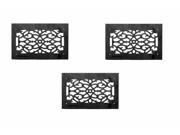 3 Heat Air Grille Cast Victorian Overall 8 x 16 Renovators Supply