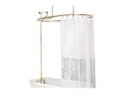 Shower Surround Brass Oval Faucet 3 Handles Surface Mount Renovators Supply