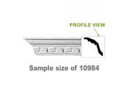 Cornice White Urethane Sample of 10984 23.5 Long Renovators Supply