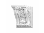 Victorian Wall Fireplace Corbel White Urethane Vintage Renovators Supply