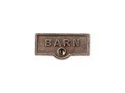 Switch Plate Tags BARN Name Signs Labels Cast Brass Renovators Supply