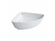 Bathroom Vessel Sink Triangle White China Renovators Supply