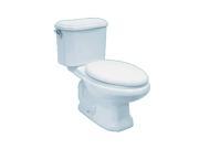 Elongated 2 Piece Toilet Bathroom White EZ Close Seat Incl Renovators Supply