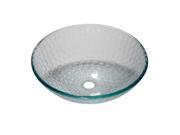 Tempered Glass Vessel Frosted Glass Bathroom Sink Pop up In Renovators Supply