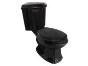 Black Ceramic Elongated Space Saving Corner Toilet Renovators Supply