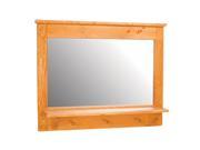 Vanity Mirror Combo Coat Peg Rack Shelf 25.5 x 32.5 Renovators Supply