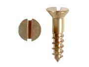 4 Brass Flat Head Wood Screws 1 2 Qty 25 Renovators Supply