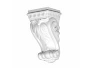 Victorian Wall Fireplace Corbel White Urethane Vintage Renovators Supply