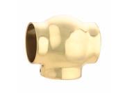 Tubing Connector RSF Brass Ball T Connector Fit 1.5 Tube Renovators Supply