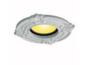 10 Spot Light Trim Medallions 6 ID Urethane White Set of 10 Renovators Supply