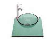 Children Washing Wall Mount Mini Glass Sink Faucet In Renovators Supply
