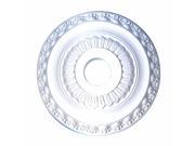 Ceiling Medallion White Urethane 18 Diameter Renovators Supply